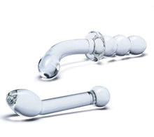 Load image into Gallery viewer, Gläs 2 pc G-Spot Pleasure Set (Clear)