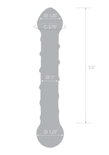 Load image into Gallery viewer, Glass Spiral Glass Textured Dildo