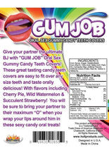 Load image into Gallery viewer, Gum Job Oral Sex Gummy Candy Teeth Covers Assorted Flavors - 6 Pack