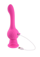 Load image into Gallery viewer, Gyro Vibe Rechargeable Silicone Vibrator with Suction Cup