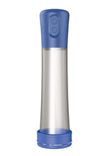 Load image into Gallery viewer, H2o Rechargeable Penis Pump - Blue