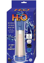 Load image into Gallery viewer, H2o Rechargeable Penis Pump - Blue