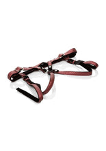 Load image into Gallery viewer, Her Royal Harness The Regal Duchess Adjustable Harness - Red