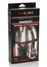 Load image into Gallery viewer, Her Royal Harness The Regal Duchess Adjustable Harness - Red