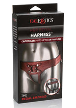 Load image into Gallery viewer, Her Royal Harness The Regal Empress Adjustable Harness - Red