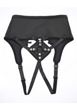 Load image into Gallery viewer, High Waisted Corset Strap-On - Black