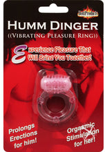 Load image into Gallery viewer, Humm Dinger Vibrating Cockring - Magenta/Pink