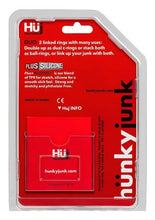 Load image into Gallery viewer, Hunkyjunk Duo Silicone Double Cock Ring