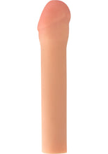 Load image into Gallery viewer, Hustler 2 Inch Penis Extension - Vanilla - 8in