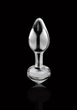 Load image into Gallery viewer, Icicles No 44 Glass Anal Plug - Clear