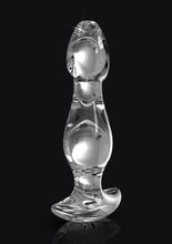 Load image into Gallery viewer, Icicles No 72 Glass Anal Plug - Clear