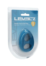 Load image into Gallery viewer, Levelz Double Liquid Silicone Cock & Ball Ring