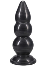 Load image into Gallery viewer, American Bombshell Triple Payload Anal Plug - Gun Metal