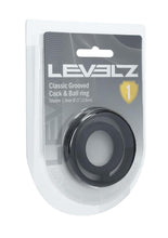 Load image into Gallery viewer, Levelz Classic Grooved Silicone Cock & Ball Ring