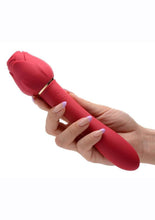 Load image into Gallery viewer, Inmi Bloomgasm Suction Rose Vibrator Rechargeable Clit Stimulator