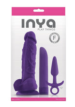 Load image into Gallery viewer, Inya Play Things Kit - Purple - Set Of 3