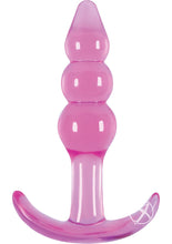 Load image into Gallery viewer, Jelly Rancher Ripple T Plug Butt Plug - Pink