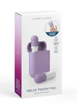 Load image into Gallery viewer, Jimmyjane Hello Touch Pro Rechargeable Finger Massagers with Remote - Lavender/Purple/White