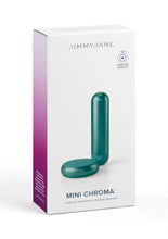 Load image into Gallery viewer, Jimmyjane Mini Chroma Metal Rechargeable Bullet with Remote - Teal