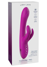 Load image into Gallery viewer, Jimmyjane Touch Me Pro Rechargeable Rabbit Vibrator - Magenta/Red