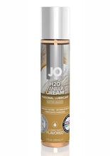 Load image into Gallery viewer, JO H2o Water Based Flavored Lubricant Vanilla Cream - 1oz