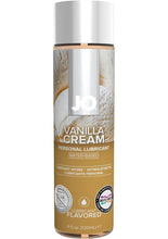 Load image into Gallery viewer, JO H2o Water Based Flavored Lubricant Vanilla Cream - 4oz