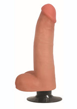 Load image into Gallery viewer, Jock Bareskin Realistic Vibrating Dong with Balls - Vanilla - 8in