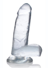 Load image into Gallery viewer, Jock C-Thru Realistic Dong with Balls - Clear - 6in