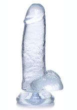 Load image into Gallery viewer, Jock C-Thru Realistic Dong with Balls - Clear - 7in