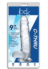 Load image into Gallery viewer, Jock C-Thru Realistic Dong with Balls - Clear - 9in