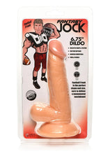 Load image into Gallery viewer, Jock Football Frank Dildo with Balls - Vanilla - 6.75in