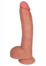 Load image into Gallery viewer, Jock Realistic Dildo with Balls - Vanilla - 10in