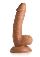 Load image into Gallery viewer, Jock Soccar Sam Dildo with Balls - Caramel - 7in
