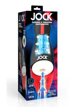 Load image into Gallery viewer, Jock Sucking and Vibrating Rechargeable Masturbator - Black/Red/White