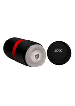 Load image into Gallery viewer, Jock Tightening and Vibrating Rechargeable Masturbator - Black/White