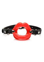 Load image into Gallery viewer, Juicy Lips Silicone Open Mouth Gag - Red