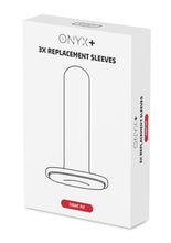 Load image into Gallery viewer, Kiiroo Onyx+ Replacement Sleeve - White - Tight Fit - 3 Per Pack