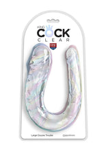 Load image into Gallery viewer, King Cock Clear Double Trouble - Clear - Large