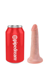 Load image into Gallery viewer, King Cock Dildo - Vanilla - 5in