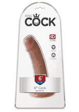 Load image into Gallery viewer, King Cock Dildo - Caramel - 6in