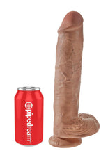 Load image into Gallery viewer, King Cock Dildo with Balls