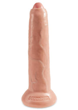 Load image into Gallery viewer, King Cock Uncut Dildo - Vanilla - 9in