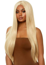 Load image into Gallery viewer, Leg Avenue Long Straight 33 Center Part Wig - Blonde/Yellow - One Size