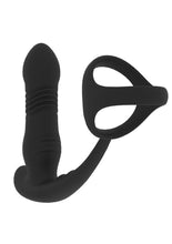 Load image into Gallery viewer, Levelz Vibrating and Thrusting Silicone Rechargeable Prostate Massager with Tri O Cock Ring