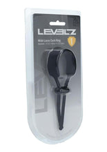 Load image into Gallery viewer, Levelz Wide Adjustable Silicone Lasso Cock Ring - Black - 5mm