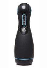 Load image into Gallery viewer, Lovebotz Auto Milker Extreme Rechargeable 16x Sucking Masturbator - Black/Blue