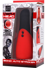 Load image into Gallery viewer, Lovebotz Vibra Head Bionic Auto Stroker - Red