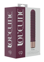 Load image into Gallery viewer, Loveline Poise Rechargeable 10 Speed Mini-Vibe - Burgundy