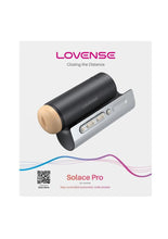 Load image into Gallery viewer, Lovense Solace Pro Rechargeable App Compatible Stroker - Black/Silver