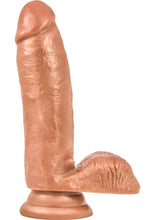 Load image into Gallery viewer, Loverboy Manny The Fireman Dildo with Balls - Caramel - 7in